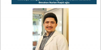 Nurlan Əmrahov elmi seminarda çıxış edəcək