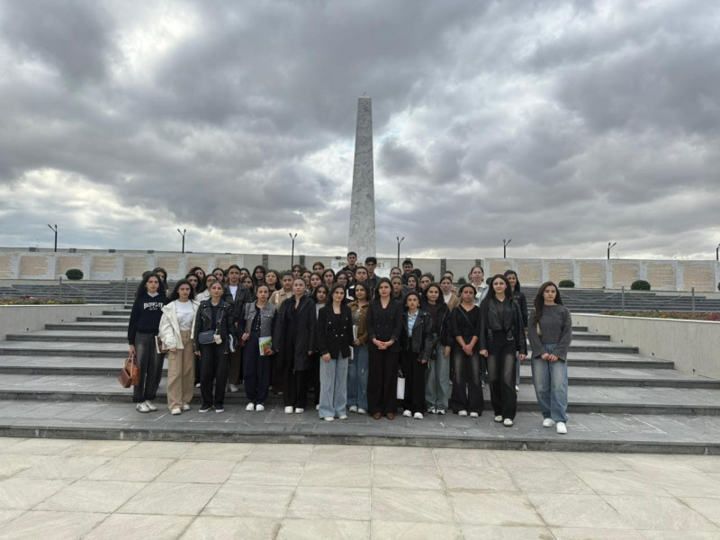 BDU THİK-in üzvləri Hərbi Memorial Məzarlığı ziyarət ediblər