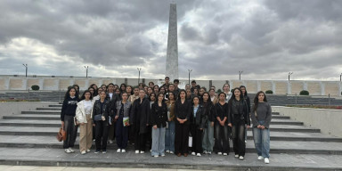 BDU THİK-in üzvləri Hərbi Memorial Məzarlığı ziyarət ediblər