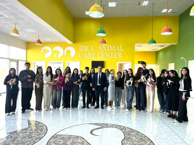 IDEA Heyvanlara Qayğı Mərkəzinə ekskursiya