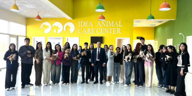 IDEA Heyvanlara Qayğı Mərkəzinə ekskursiya