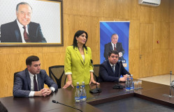 BDU-da “Heydər Əliyev mühazirələri” layihəsi çərçivəsində millət vəkili Elnarə Akimova ilə görüş