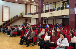 BDU-da tanınmış yazıçı və psixoloq Rövşən Abdullaoğlu ilə görüş