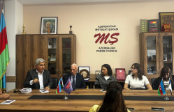 Tanınmış jurnalist Ceyhun Musaoğlu ilə görüş keçirilib