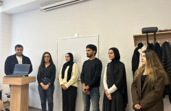 Tələbələrin xaricdəki təhsil və təcrübə proqramlarına həsr olunmuş görüş