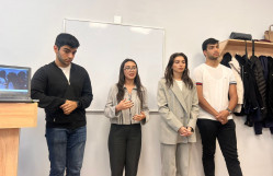 Tələbələrin xaricdəki təhsil və təcrübə proqramlarına həsr olunmuş görüş