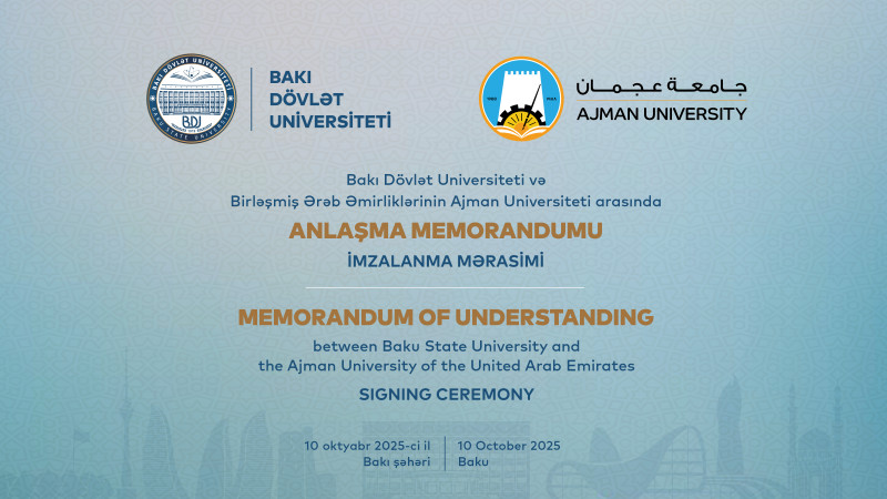BSU Signs Memorandum of Understanding with Ajman University (UAE)