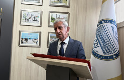 BDU-nun şəhid məzunu Erkin Hüseynovun xatirəsi anılıb