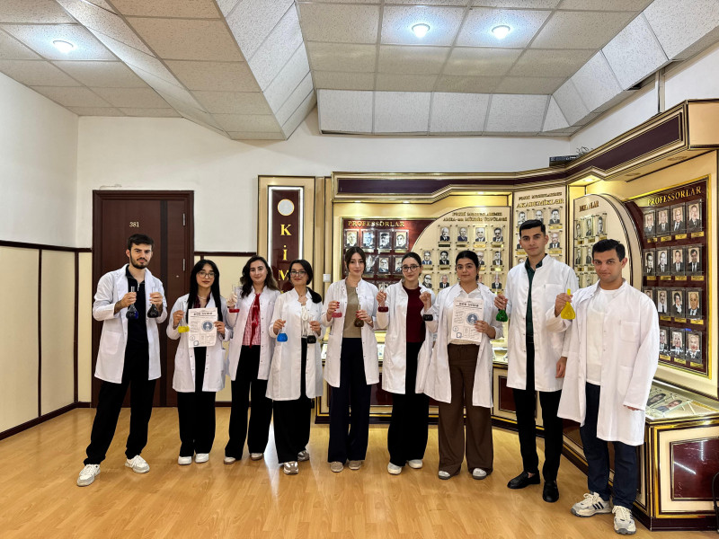 BDU-da tədbir: “Kimyanın sehri”