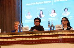 BDU-da BMT-nin 80 illik yubileyinə həsr olunmuş “Gələcəyin Gənclər Dialoqu” adlı tədbir keçirilib