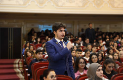 BDU-da BMT-nin 80 illik yubileyinə həsr olunmuş “Gələcəyin Gənclər Dialoqu” adlı tədbir keçirilib