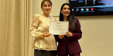 BDU-nun müəllimi  “Uzmanlıq sertifikatı” ilə təltif olunub