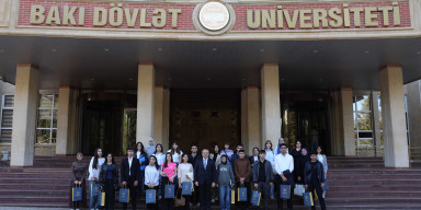 BSU Rector Meets with "Birincilik" Scholarship Winners