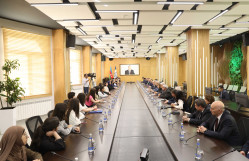 BSU Rector Meets with "Birincilik" Scholarship Winners