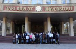 BSU Rector Meets with "Birincilik" Scholarship Winners