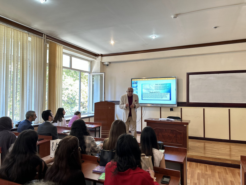 BDU-da Üzeyir Hacıbəylinin 140 illiyinə həsr olunan elmi seminar keçirilib