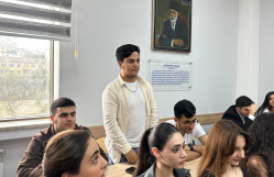 Əməkdar jurnalist Emin Musəvi ilə görüş keçirilib