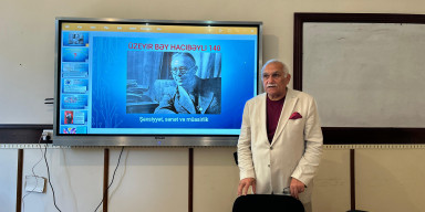 Filologiya fakültəsində Üzeyir Hacıbəylinin 140 illiyinə həsr olunmuş elmi seminar keçirilib