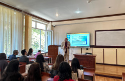 Filologiya fakültəsində Üzeyir Hacıbəylinin 140 illiyinə həsr olunmuş elmi seminar keçirilib