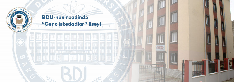 BDU-nun nəzdində "Gənc istedadlar" liseyinin şagirdi görmə məhdudiyyətli uşaqlar üçün yeni layihə hazırlayıb