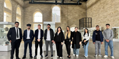 Tələbələrimiz “Daş Salnamə “ muzeyində