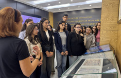 BDU-nun Kimya fakültəsi tələbələri Heydər Əliyev Muzeyinə ekskursiya ediblər