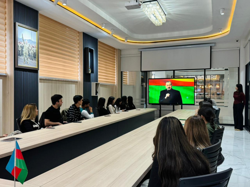 BDU-da “Müstəqilliyə aparan yol” adlı tədbir keçirilib