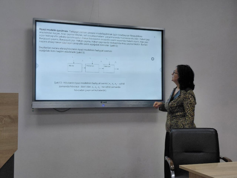 BDU-da Həkəri çayının modelləşdirilməsinə dair elmi seminar