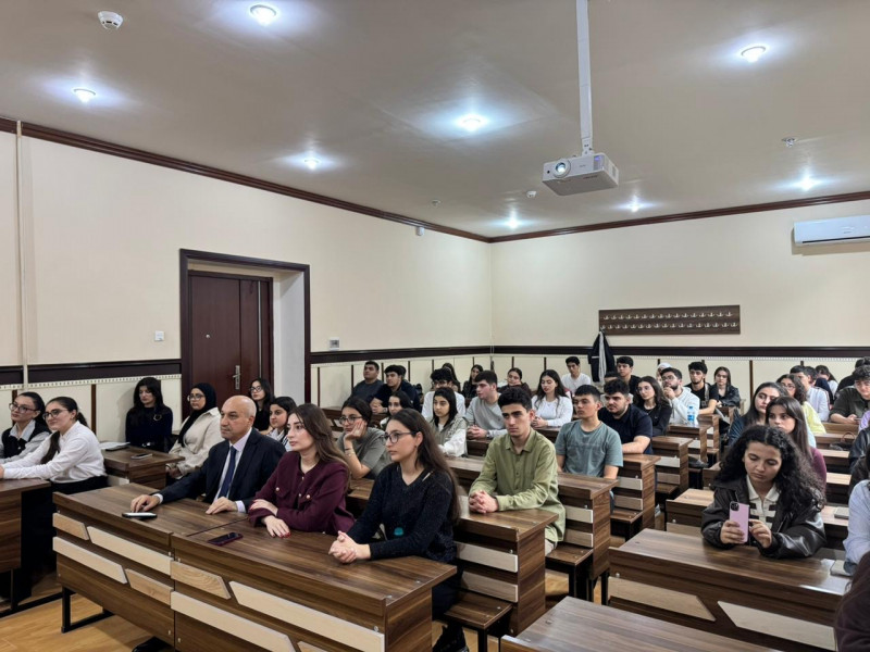 BDU-nun Kimya fakültəsində “Müstəqil Azərbaycan: Dünən, bu gün, sabah” adlı tədbir keçirilib