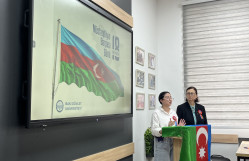 BDU-da Müstəqilliyin Bərpası Gününə həsr edilmiş xüsusi dərs