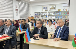 BDU-da Müstəqilliyin Bərpası Gününə həsr edilmiş xüsusi dərs