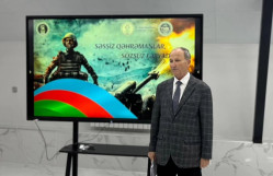 27 SENTYABR – ANIM GÜNÜNƏ HƏSR OLUNMUŞ “SƏSSIZ QƏHRƏMANLAR, SÖZSÜZ FƏRYADLAR” ADLI TƏDBIR KEÇIRILIB.