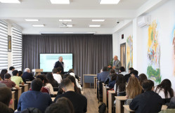 BSU Graduate and Nobel Peace Prize Winner Meets with BSU Students