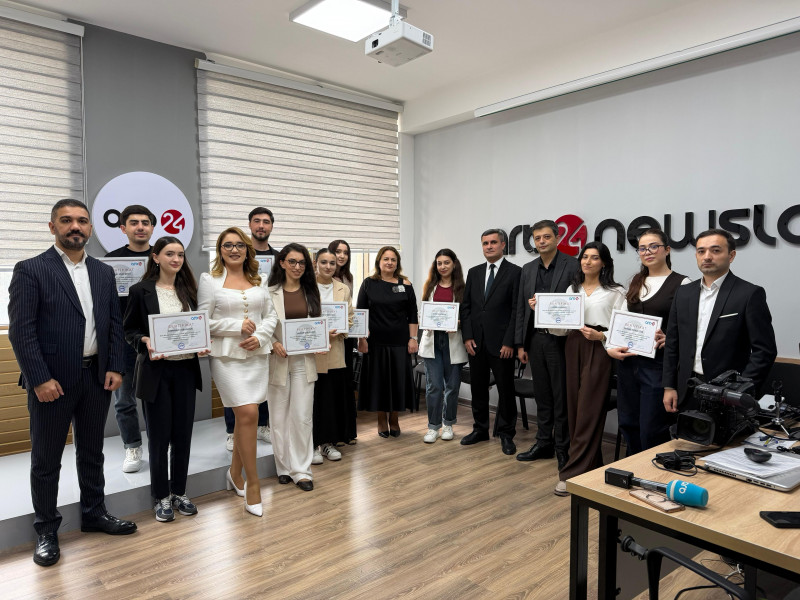 BDU və “ARB 24”ün birgə layihəsi olan növbəti “NewsLab” təlim proqramı yekunlaşıb