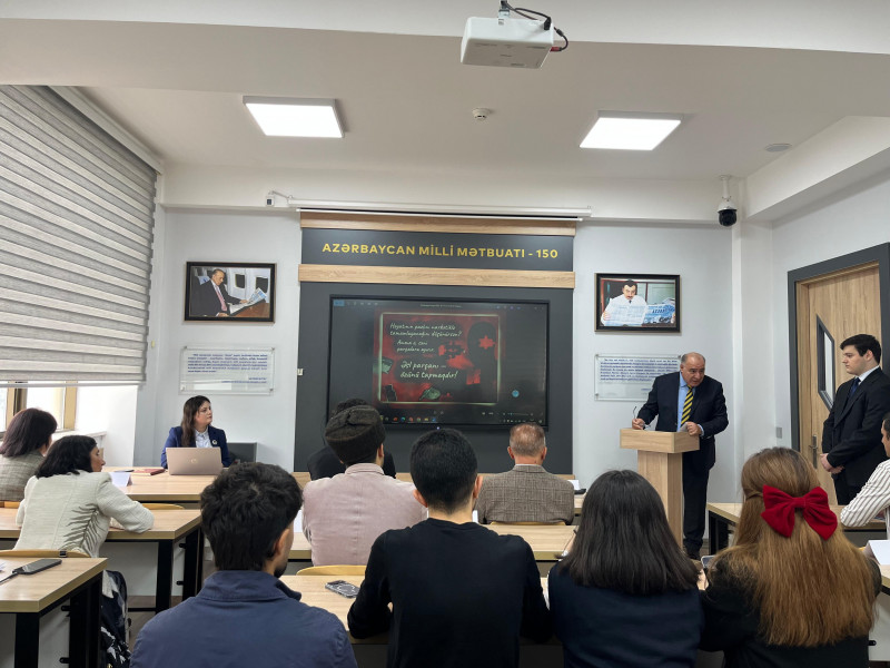 BDU-da “Narkomaniyaya multidissiplinar yanaşma” adlı elmi-maarifləndirmə tədbiri keçirilib