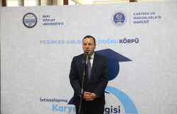BDU-da “Peşəkar gələcəyə doğru körpü” adlı ixtisaslaşmış Karyera Sərgisi keçirilir