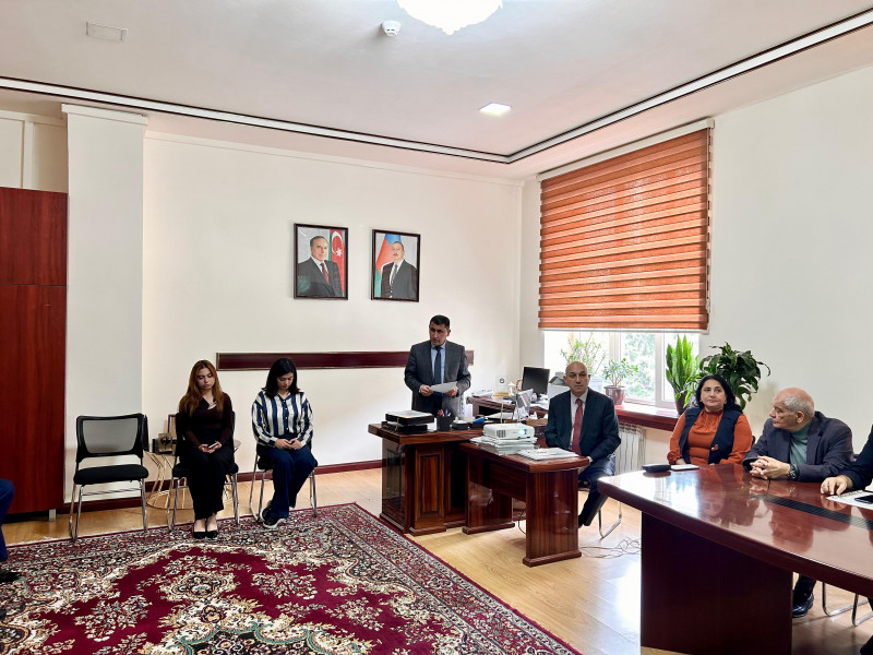 Kimya fakültəsinin Elmi Şurasının növbəti iclası keçirildi