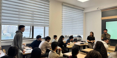 “East Conversation” (Şərq Ölkələri Danışıq Klubu) çərçivəsində ilk təlim keçirilib