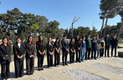 Hərbi Memorial Məzarlıq ziyarət edilib