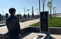 Hərbi Memorial Məzarlıq ziyarət edilib