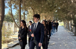 Hərbi Memorial Məzarlıq ziyarət edilib