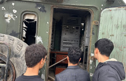 Hərbi Qənimətlər Parkına ekskursiya təşkil edilib