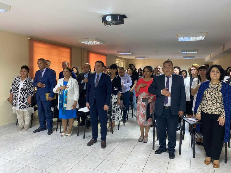 ÖZBƏKİSTANLI ALİMLƏRLƏ GÖRÜŞ