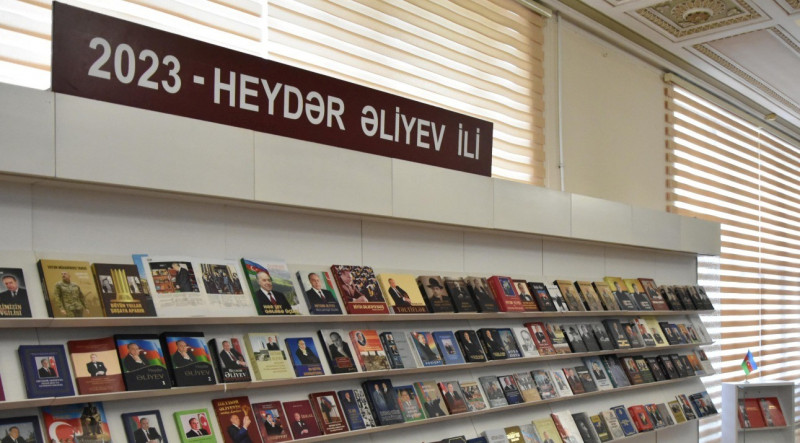 Tələbələrimiz “2023 – Heydər Əliyev İli” sərgisində