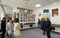 Tələbələrimiz Qarabağ Qəhrəmanları Fondunda