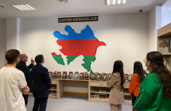 Tələbələrimiz Qarabağ Qəhrəmanları Fondunda