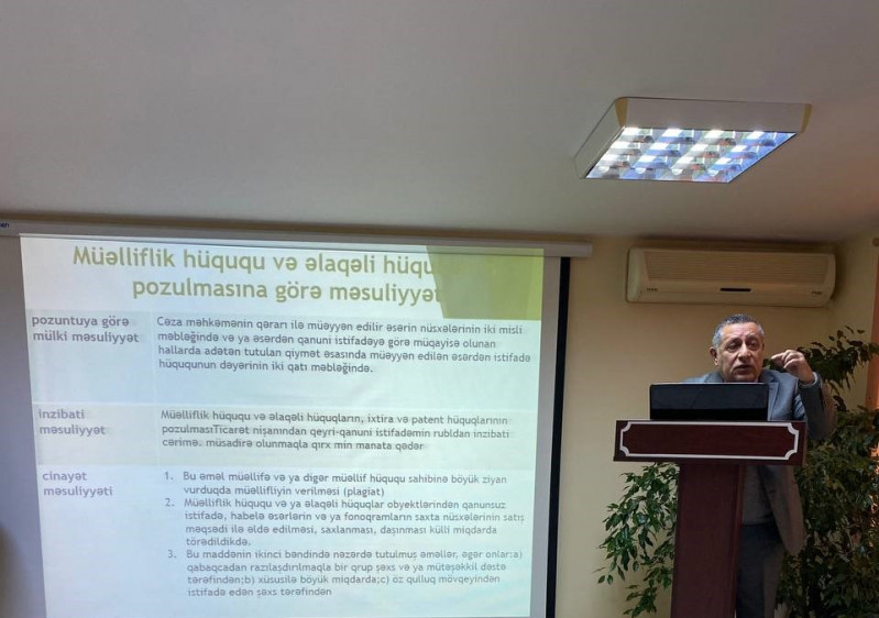 Əqli Mülkiyyət Gününə həsr olunmuş tədbir