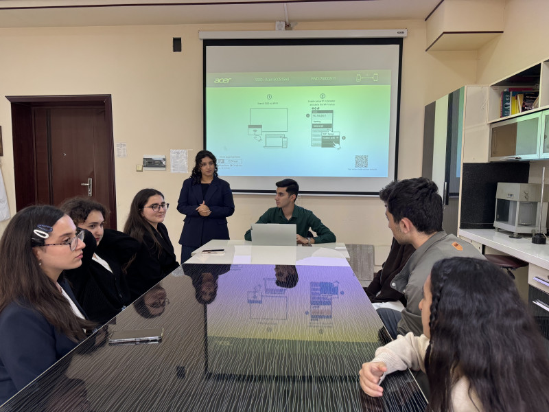 Kimya fakültəsində “Rəsm Klubu”nun açılışı keçirilib