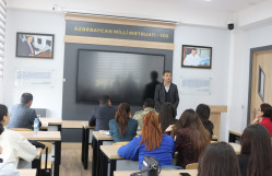 Jurnalistika fakültəsində qazi jurnalistlər ilə görüş keçirilib