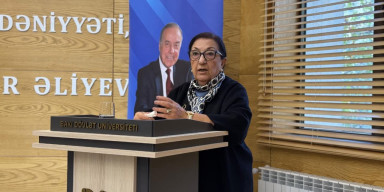 BDU-da "Heydər Əliyev mühazirələri” layihəsinin növbəti qonağı YAP Veteranlar Şurasının üzvü Dilarə Seyidzadə olub